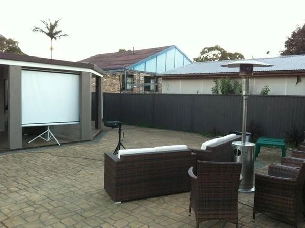 Hire Projector Screen Hire (2m wide x 1.5m tall)